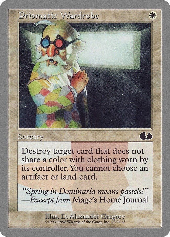 Image for Prismatic Wardrobe (12) [Unglued] - Magic: The Gathering