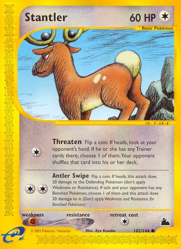 Image for Stantler (102/144) [Skyridge] - Pokemon