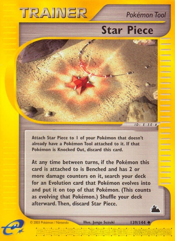 Image for Star Piece (139/144) [Skyridge] - Pokemon
