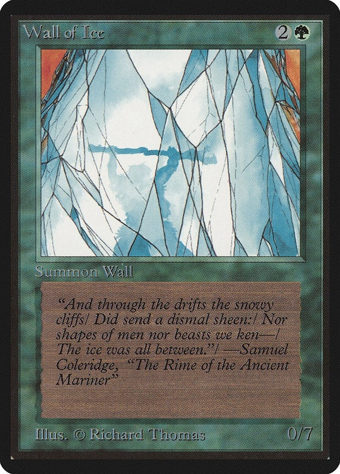 Image for Wall of Ice [Beta Edition] - Magic: The Gathering