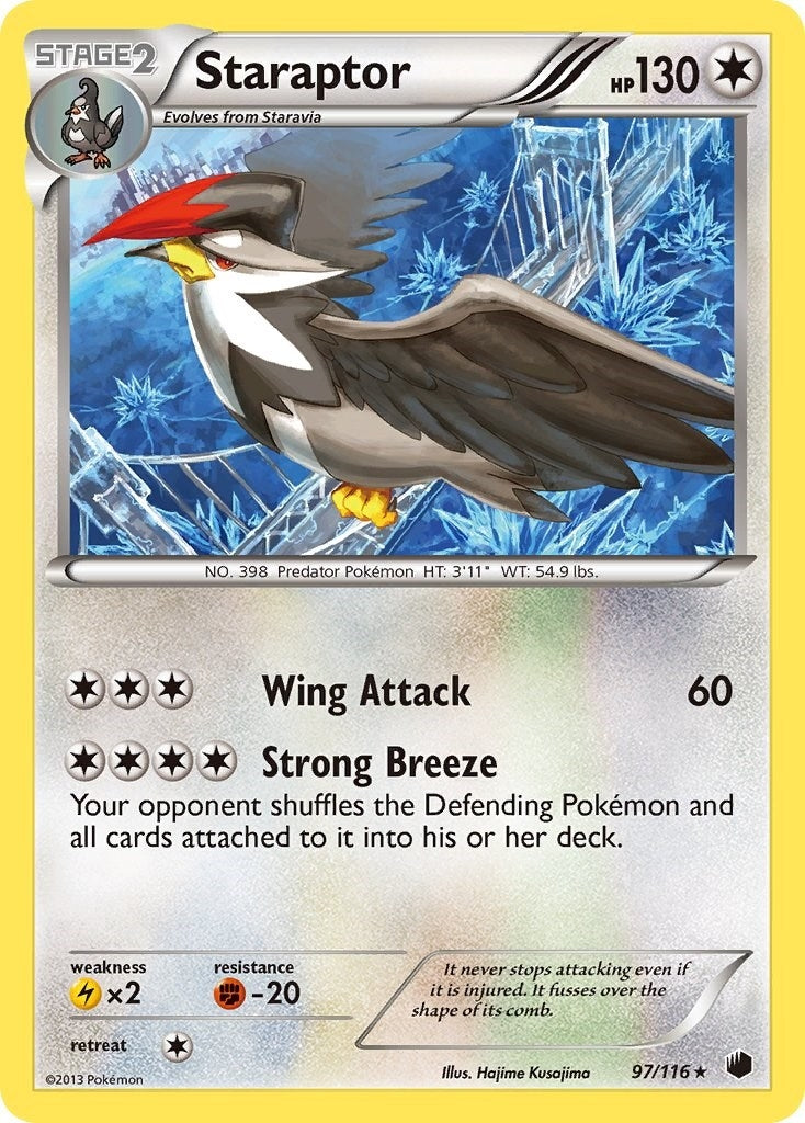 Image for Staraptor (97/116) [Plasma Freeze] - Pokemon