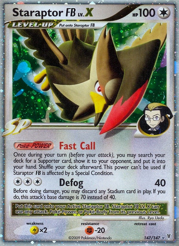 Image for Staraptor FB Lv.X (147) [Supreme Victors] - Pokemon