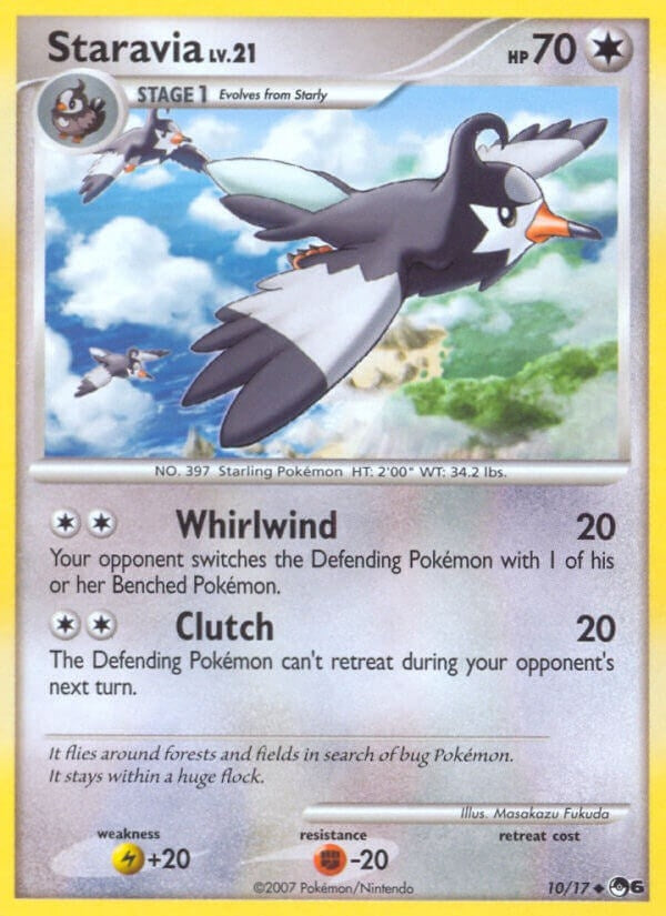 Image for Staravia (010/015) [POP Series 6] - Pokemon