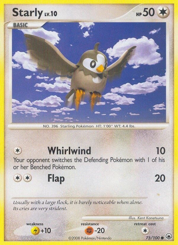 Image for Starly (75/100) [Majestic Dawn] - Pokemon