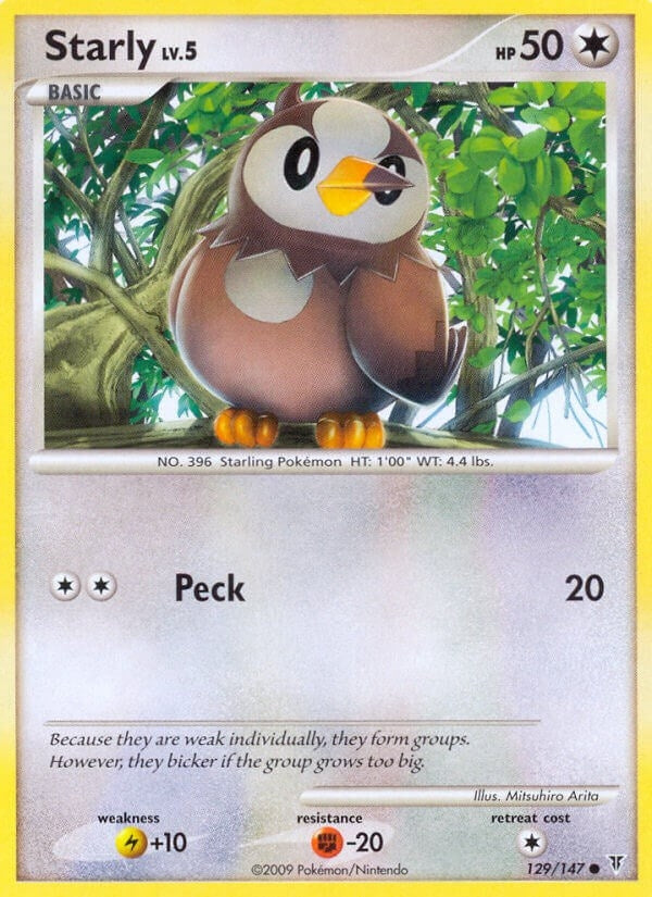 Image for Starly (129) [Supreme Victors] - Pokemon