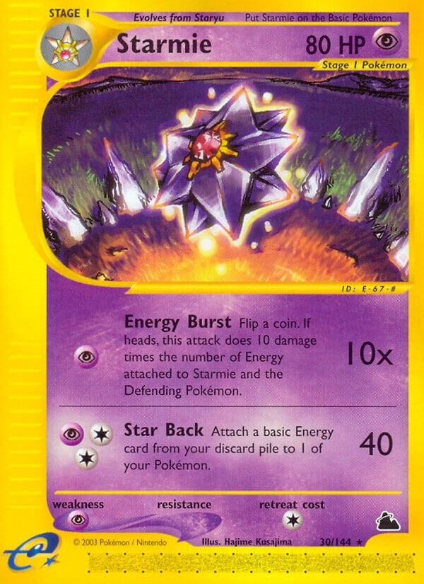 Image for Starmie (30) (030/144) [Skyridge] - Pokemon