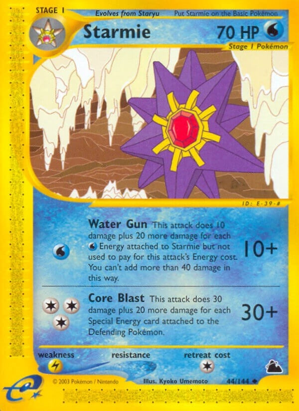 Image for Starmie (44) (044/144) [Skyridge] - Pokemon