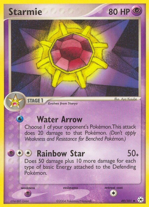 Image for Starmie (49/101) [Hidden Legends] - Pokemon