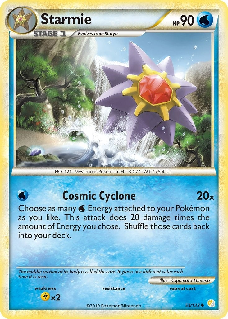 Image for Starmie (53/123) [HeartGold SoulSilver] - Pokemon