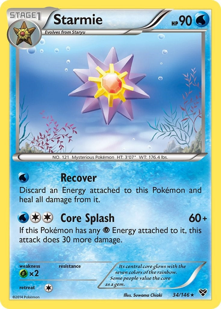 Image for Starmie (34/146) [XY Base Set] - Pokemon