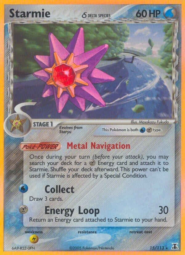 Image for Starmie - 015/113 (Delta Species) (15/113) [Delta Species] - Pokemon