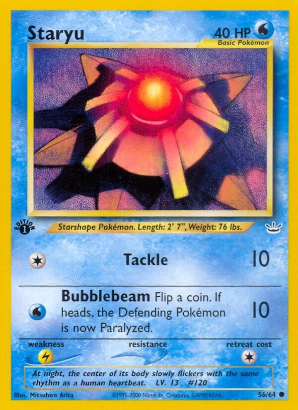 Image for Staryu (56/64) [Neo Revelation] - Pokemon