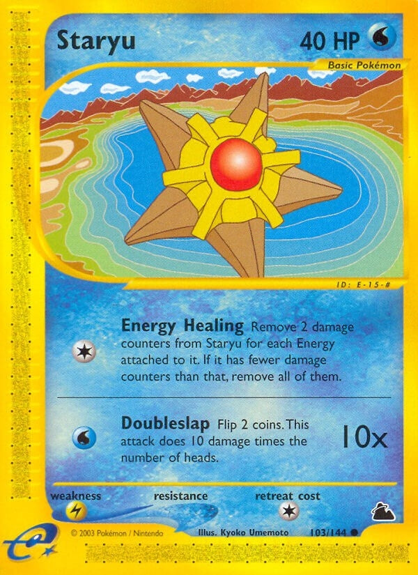 Image for Staryu (103) (103/144) [Skyridge] - Pokemon