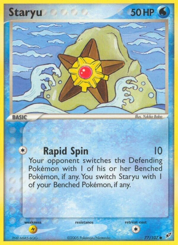 Image for Staryu (77/107) [Deoxys] - Pokemon