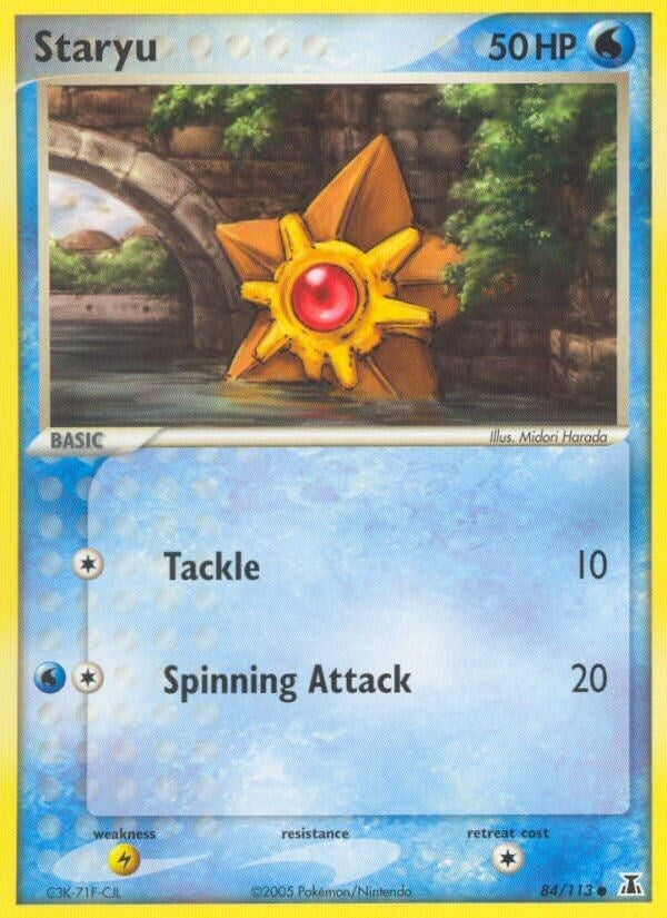 Image for Staryu (84/113) [Delta Species] - Pokemon