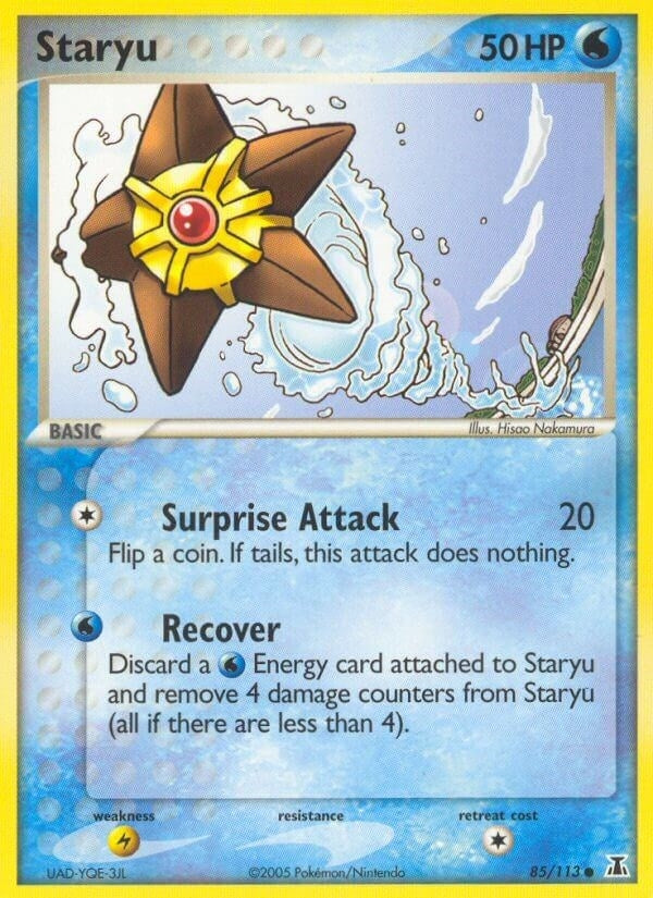 Image for Staryu (85/113) [Delta Species] - Pokemon