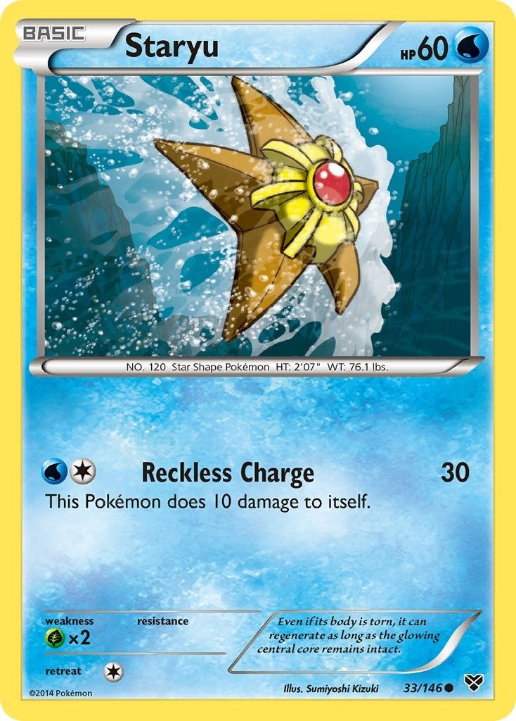 Image for Staryu (33/146) [XY Base Set] - Pokemon