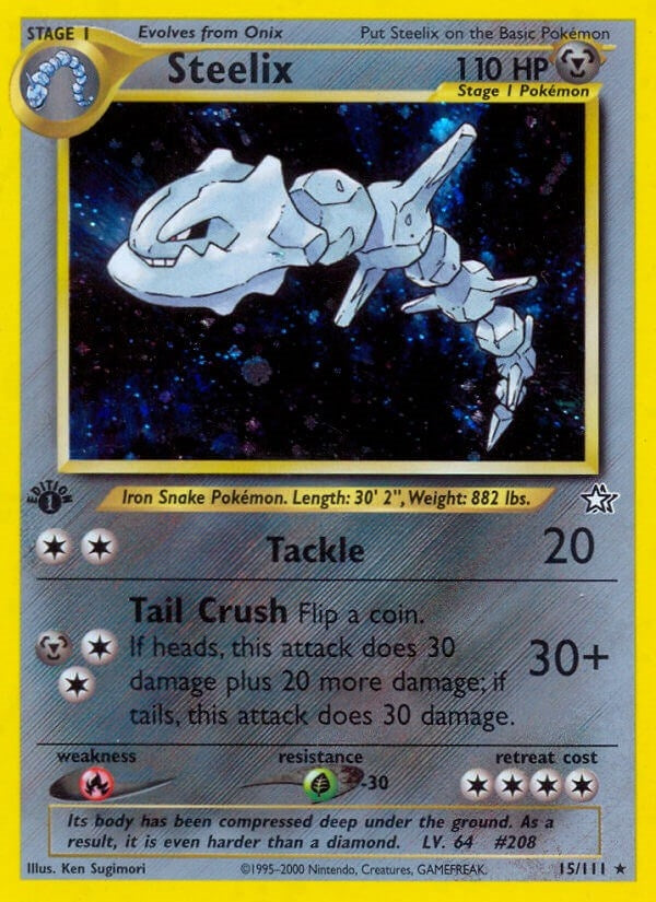 Image for Steelix (015/111) [Neo Genesis] - Pokemon