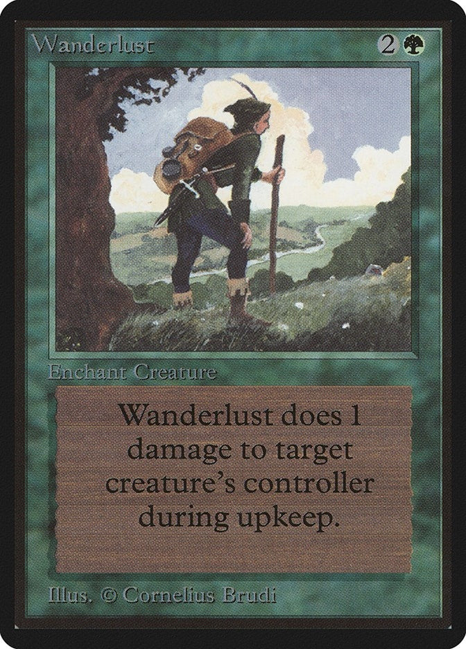 Image for Wanderlust [Beta Edition] - Magic: The Gathering