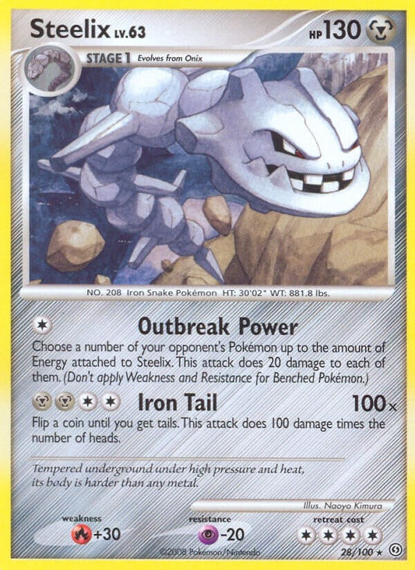 Image for Steelix (28/100) [Stormfront] - Pokemon