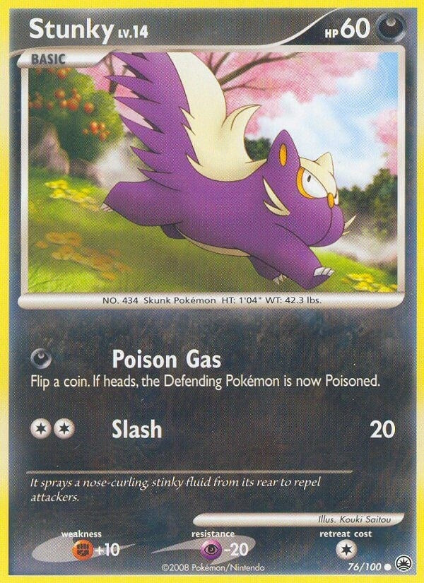 Image for Stunky (76/100) [Majestic Dawn] - Pokemon