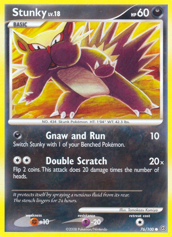 Image for Stunky (76/100) [Stormfront] - Pokemon