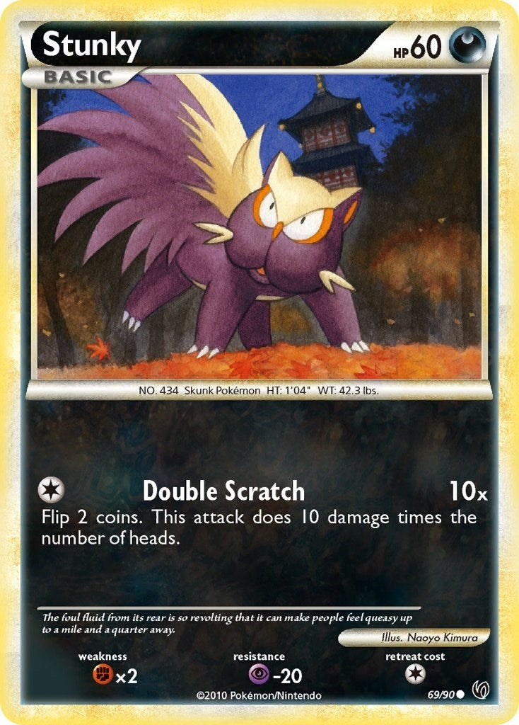 Image for Stunky (69/90) [Undaunted] - Pokemon