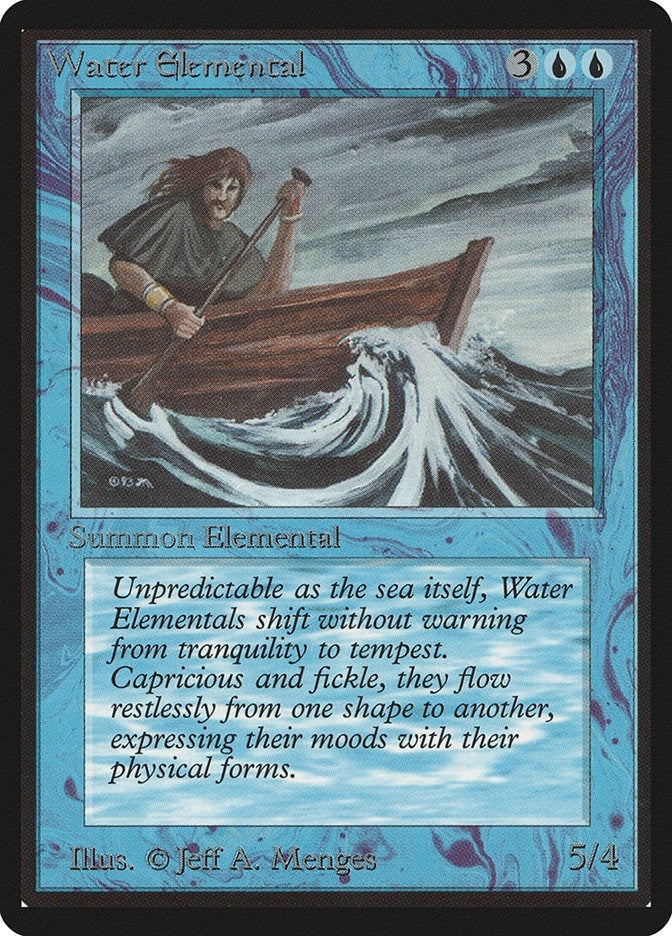 Image for Water Elemental [Beta Edition] - Magic: The Gathering
