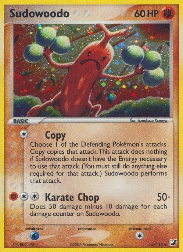 Image for Sudowoodo (15/115) [Unseen Forces] - Pokemon