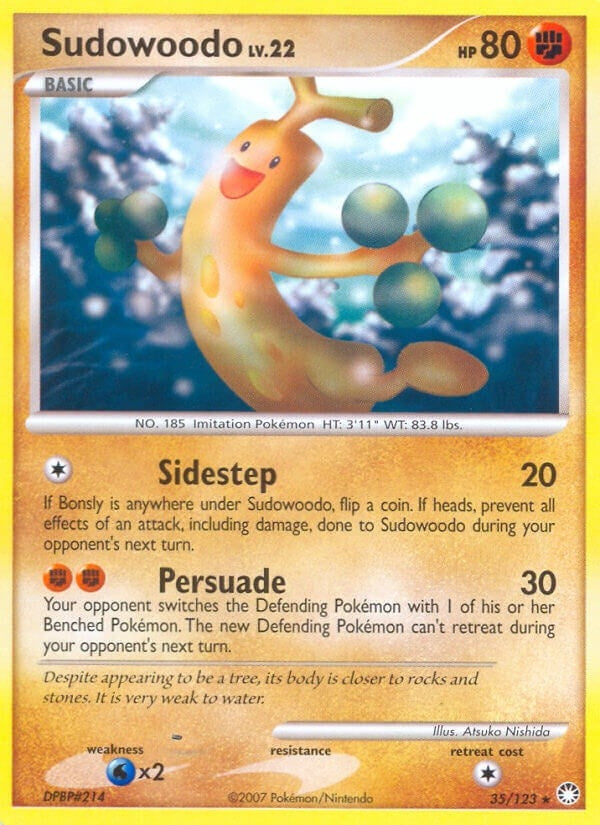 Image for Sudowoodo (35/123) [Mysterious Treasures] - Pokemon
