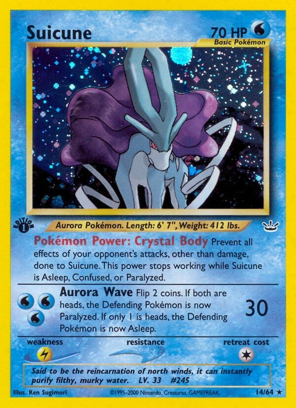 Image for Suicune (14) (14/64) [Neo Revelation] - Pokemon