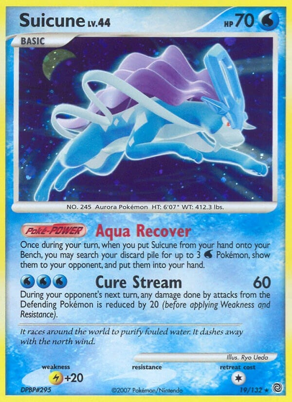 Image for Suicune (19/132) [Secret Wonders] - Pokemon