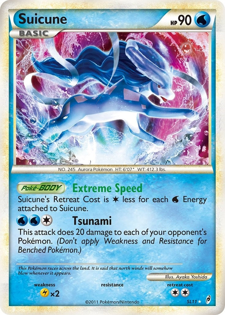 Image for Suicune (Shiny) (SL11) [Call of Legends] - Pokemon