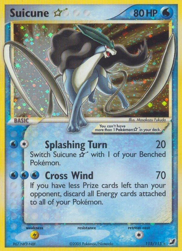 Image for Suicune Star (115/115) [Unseen Forces] - Pokemon