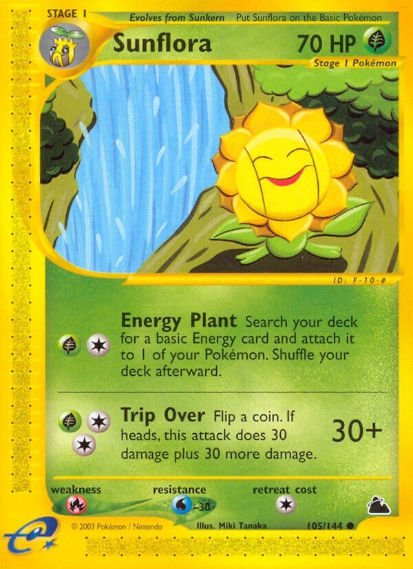Image for Sunflora (105/144) [Skyridge] - Pokemon