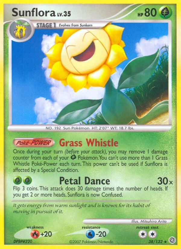 Image for Sunflora (38/132) [Secret Wonders] - Pokemon