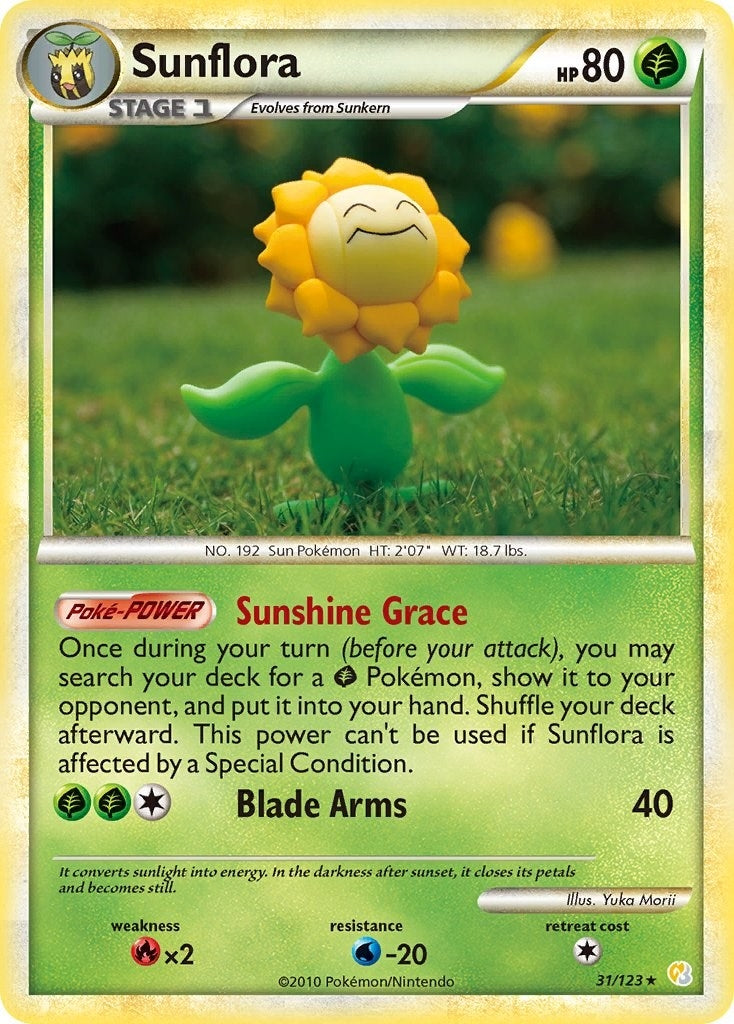 Sunflora (31/123) [HeartGold SoulSilver]