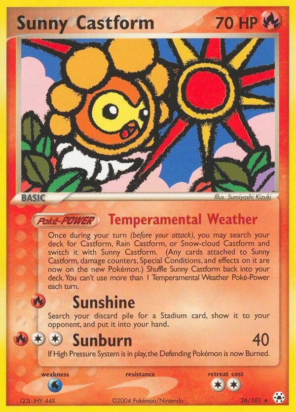 Image for Sunny Castform (26/101) [Hidden Legends] - Pokemon