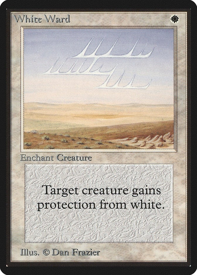 Image for White Ward [Beta Edition] - Magic: The Gathering
