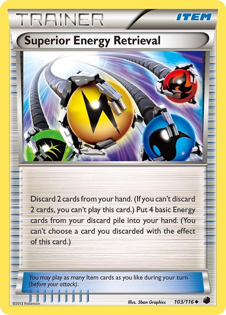 Image for Superior Energy Retrieval (103/116) [Plasma Freeze] - Pokemon