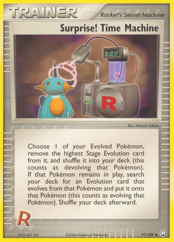 Surprise! Time Machine (91/109) [Team Rocket Returns]