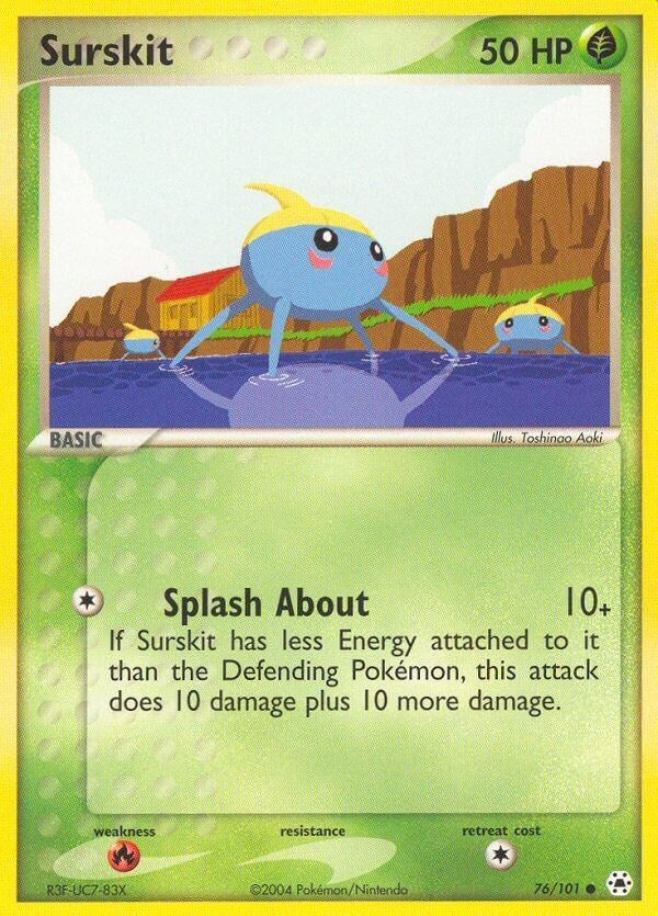 Image for Surskit (76/101) [Hidden Legends] - Pokemon