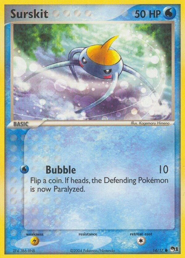 Image for Surskit (014/017) [POP Series 1] - Pokemon