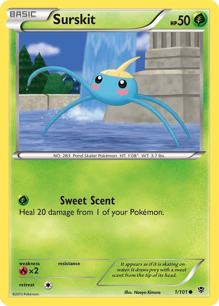 Image for Surskit (1/101) [Plasma Blast] - Pokemon