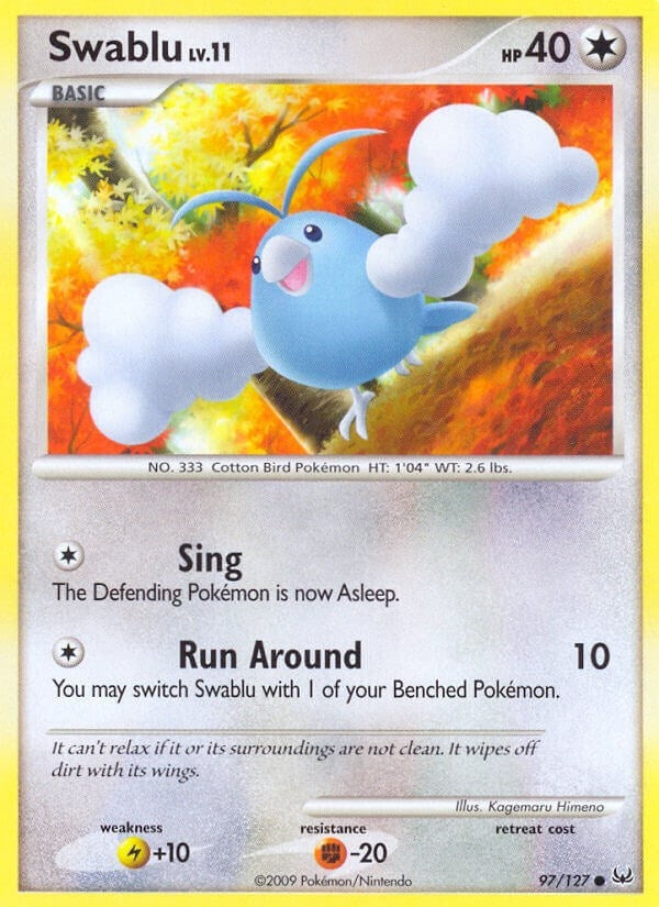 Image for Swablu (97/127) [Platinum] - Pokemon