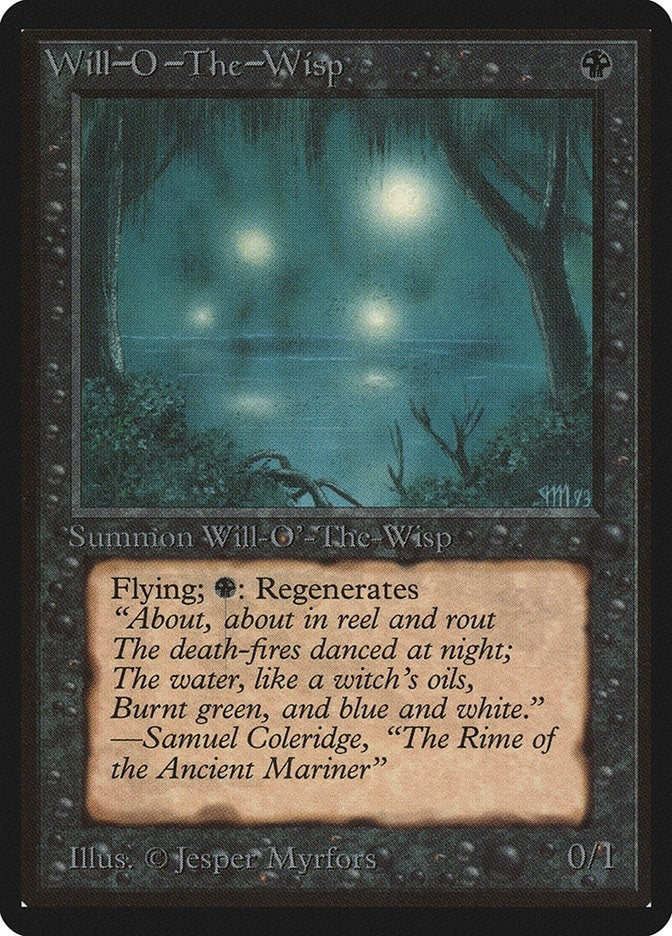 Image for Will-o'-the-Wisp [Beta Edition] - Magic: The Gathering