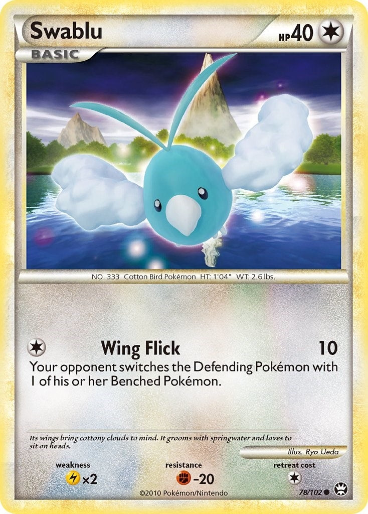 Image for Swablu (78/102) [Triumphant] - Pokemon