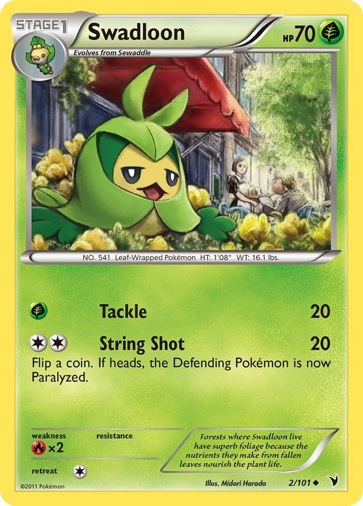 Image for Swadloon (2/101) [Noble Victories] - Pokemon