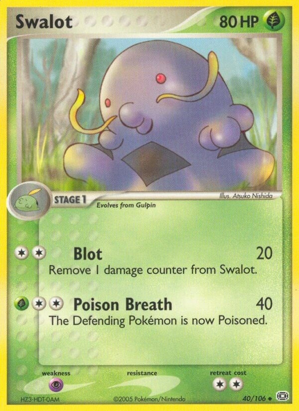 Image for Swalot (40/106) [Emerald] - Pokemon