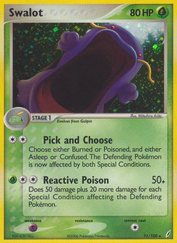 Image for Swalot (11/100) [Crystal Guardians] - Pokemon